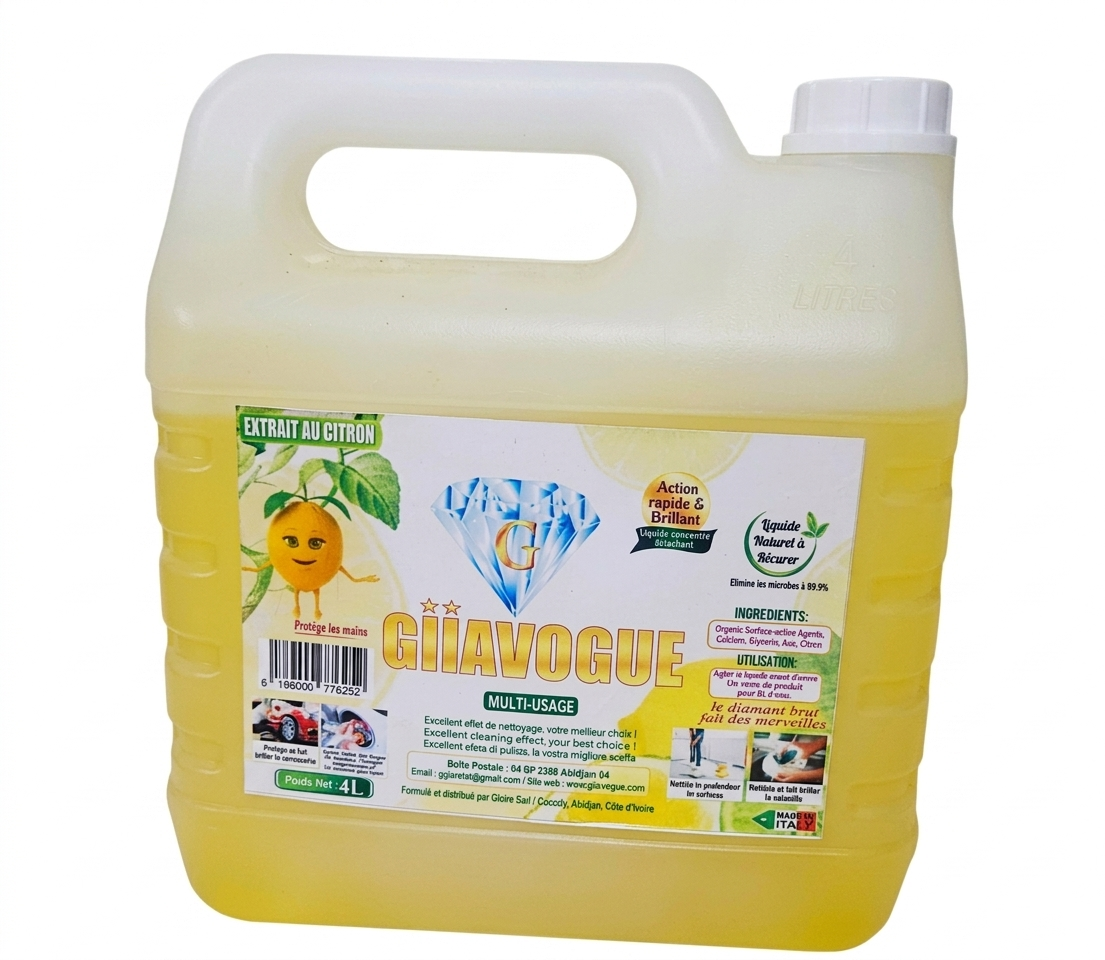 Liquide Multi-usage Citron 4L